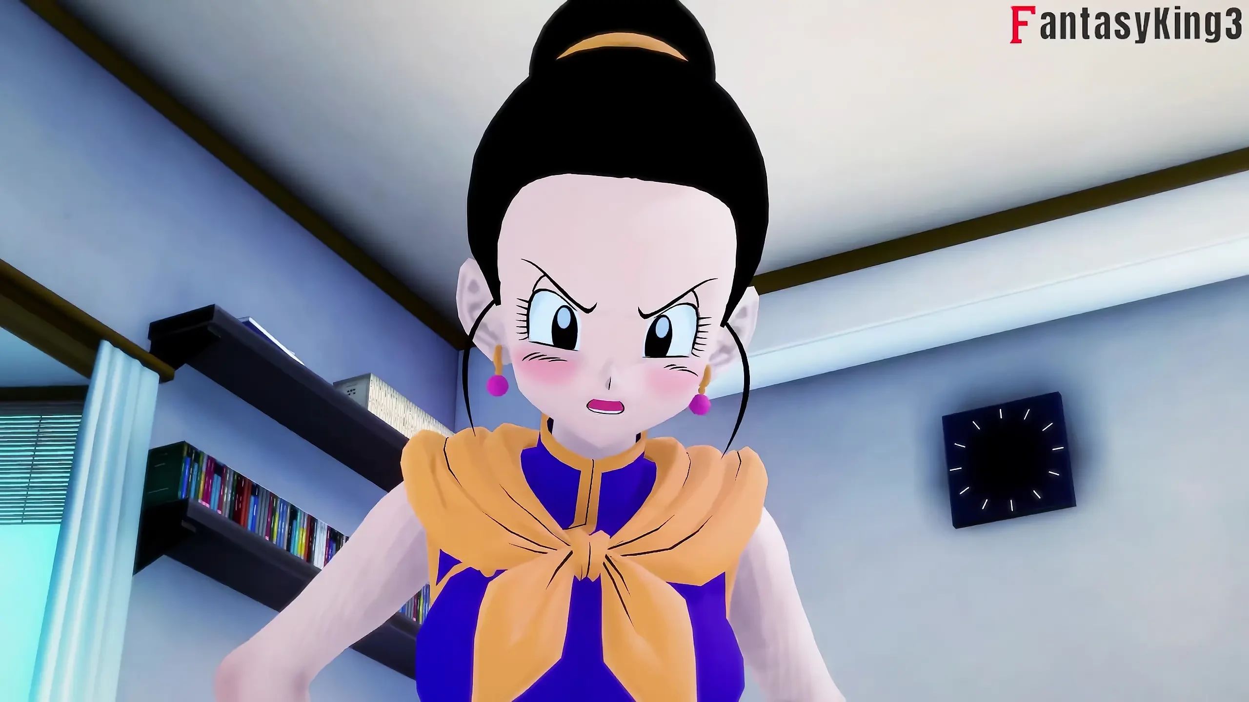 Goku不能满足Videl，所以戈汉帮助她 - 龙珠Zex系列