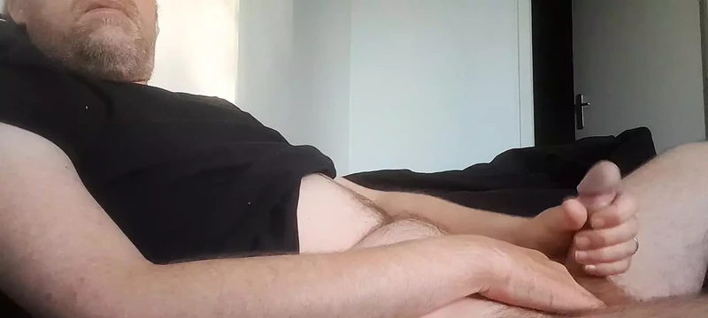Morning handjob