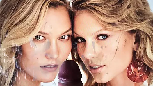 Karlie Kloss and Taylor Swift cum tribute