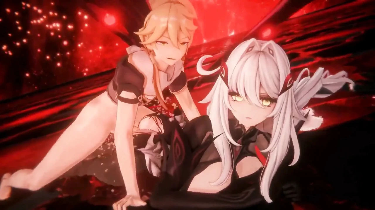 Genshin Impact - Ronova and Anastasya Passionate Sex - 3D Hentai Animations