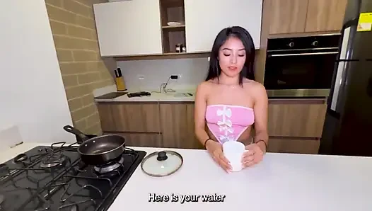 Latina MILF Fucks Her Best Friend's Boyfriend and Ends up in a Hot Threesome - Kylei Ellish