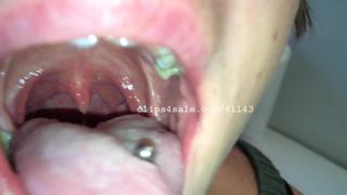 Mundfetisch - mj mouth Video 1