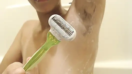 Longest I've ever had armpit shaving