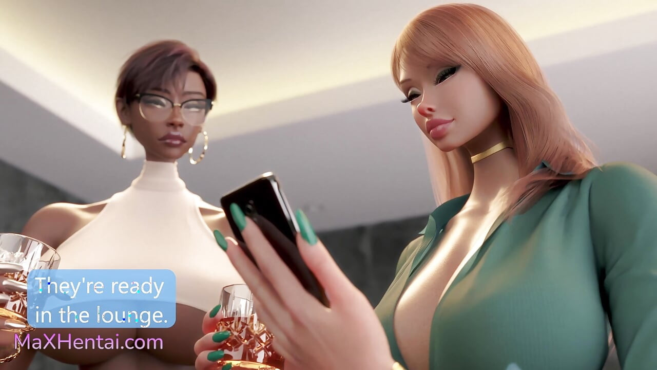 Primul Casting Devine un Parteneriat Sălbatic în Trei PT.1 (3D Futa Anime)