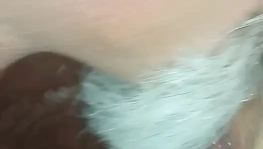 She takes two huge dildo's