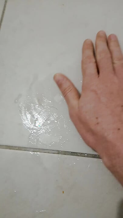 I play with my big cumshot