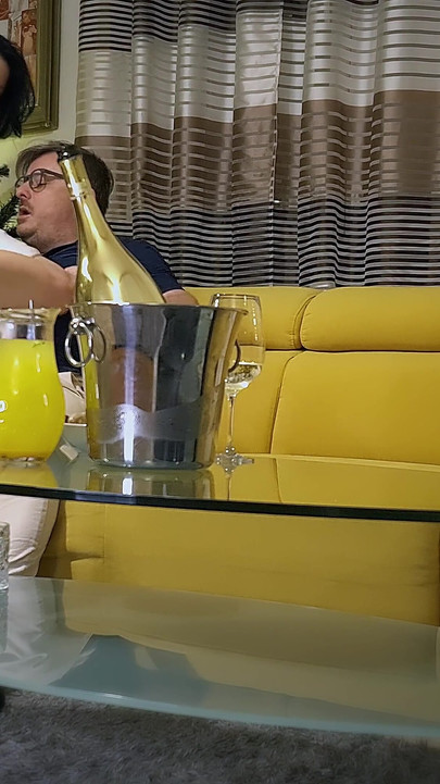 Merry Christmas and Happy New Year, Last Hot Romantic Sex of the Year, at the New Year's Party with Dada Deville