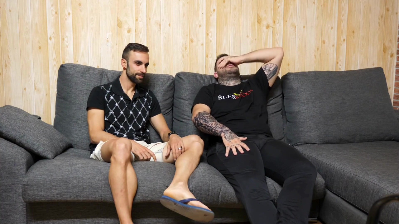 My HETERO friend but I end up fucking his VIRGIN ASS
