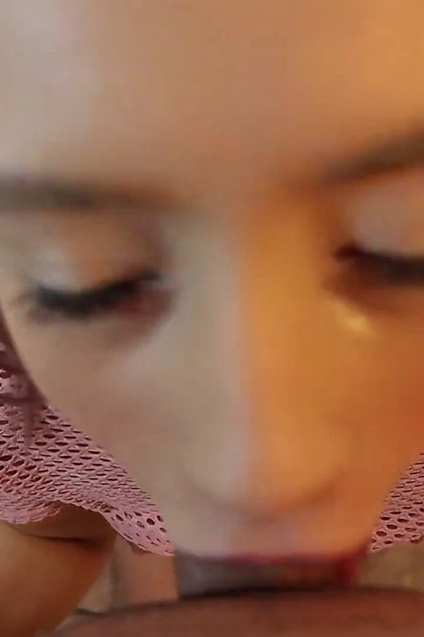 Blonde Teen Extra Sloppy Blowjob. Slobbering Deepthroat. Facefuck and Tears