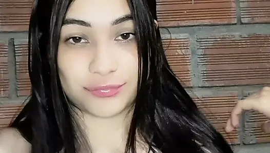 Face of an Indian girl while being fucked from behind