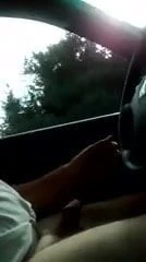 Driving nude