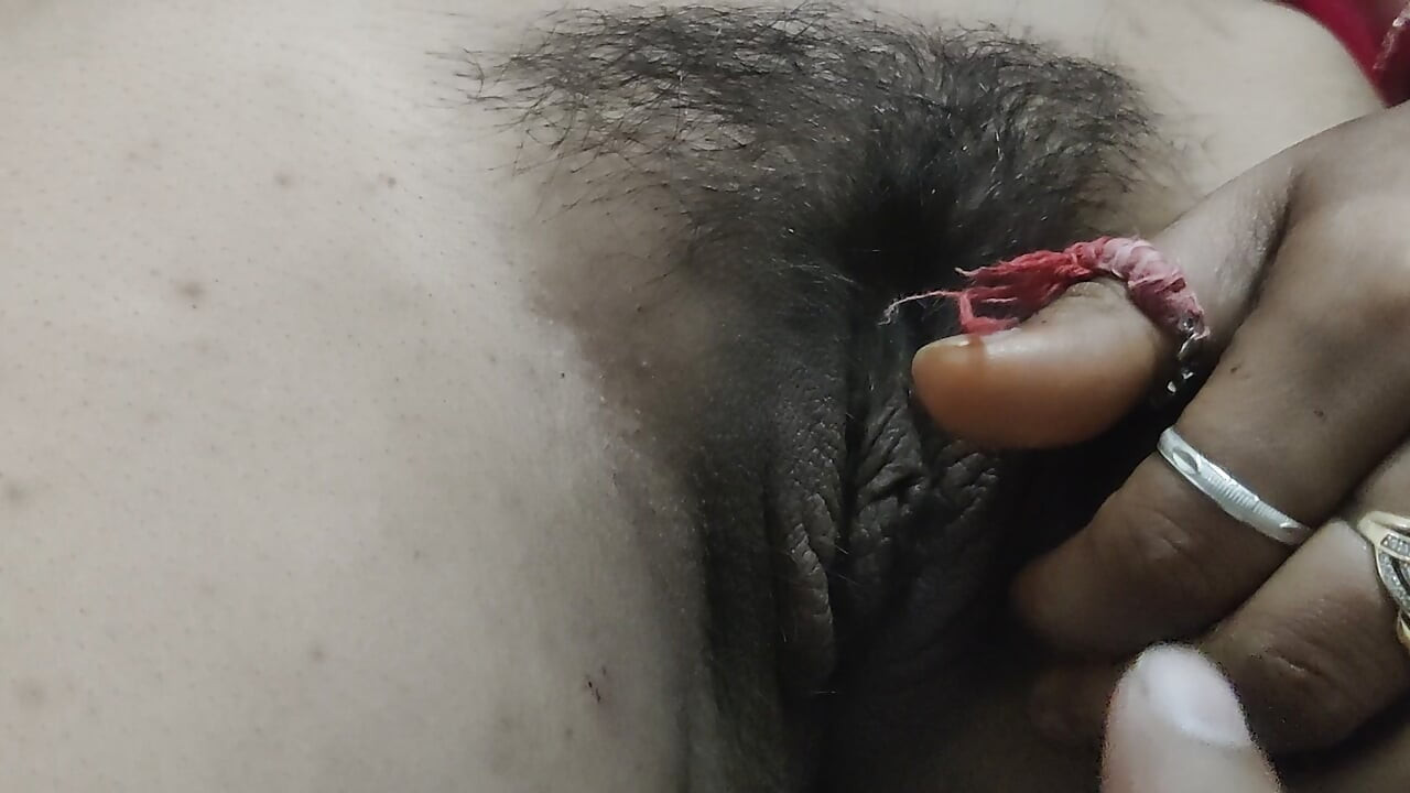 침실에서 인도 보지