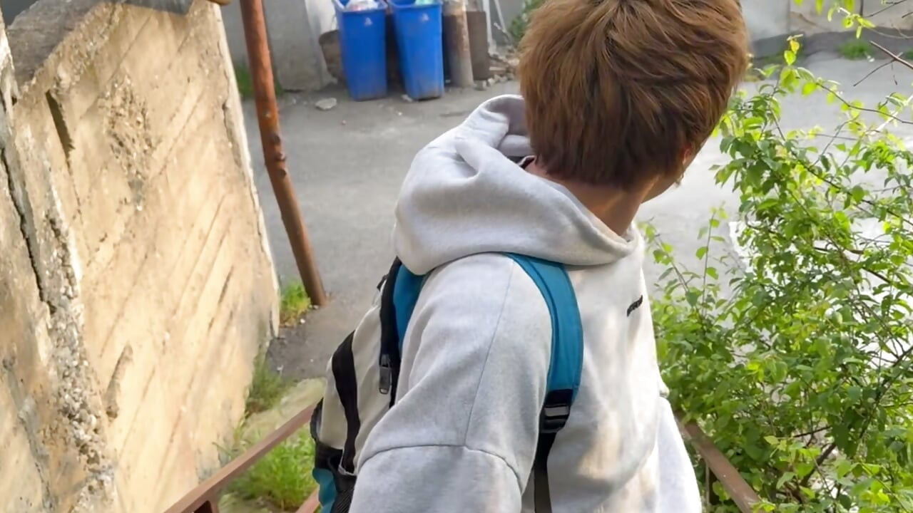 Real Straight Guy Sold His Ass to a Stranger in Public First Part