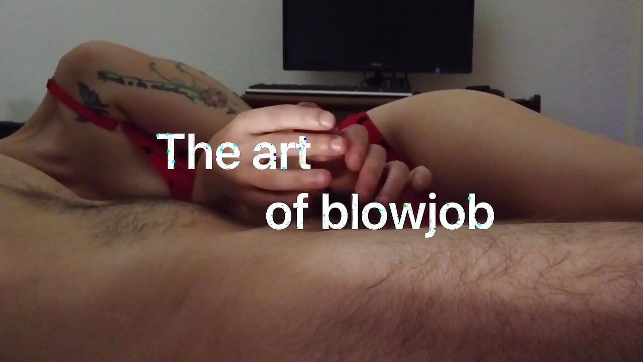 Soft and Delicious Blowjob, She Enjoys Every Lick of Her Bud