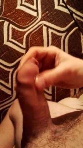 spurt a lot cum from my uncut cock