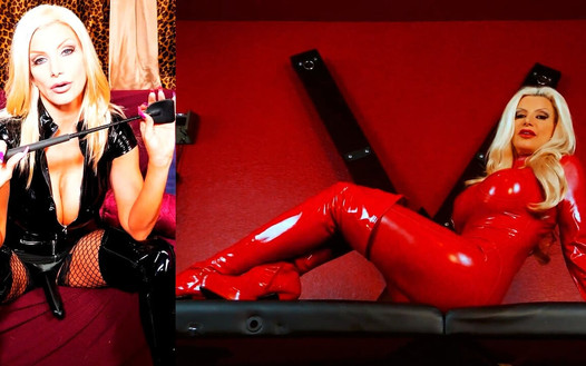 Muhteşem büyük memeli sarışın Brittany Andrews dildo amını ve götünü sikiyor