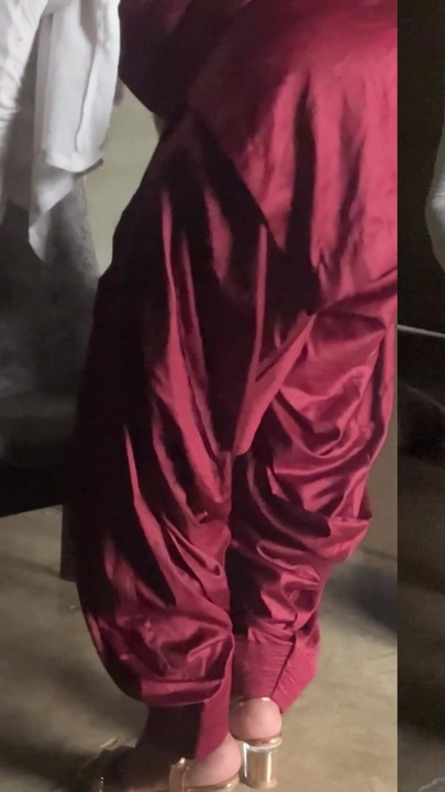 Jaw-dropping moment from "cross dresser silk salwar suit teasing big boobs"