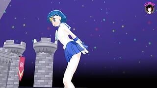 Marin Mercury Danse Sexy (3D HENTAI)