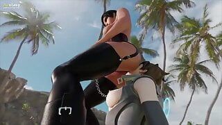 Pharah Dominating Her Slut Tracer