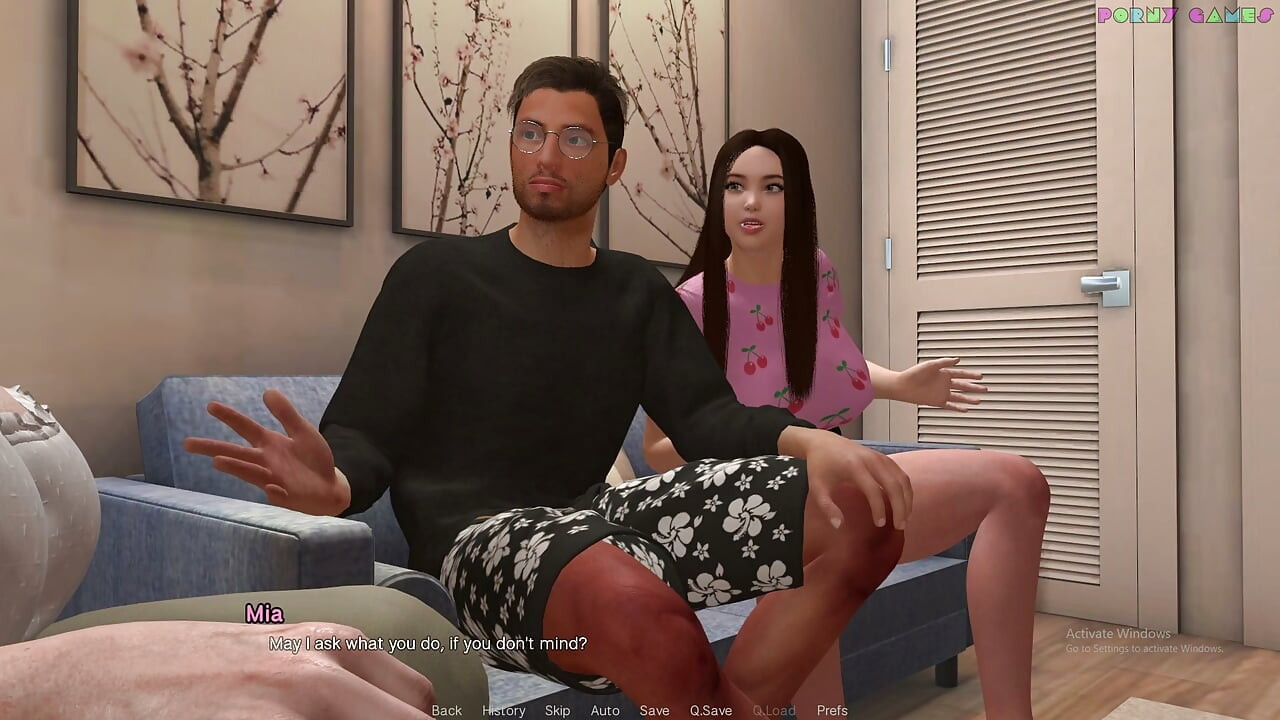 Friendly Housewife by White Foam - New Neighbors on the Block, Horny MILF in Need of a New Stud 1