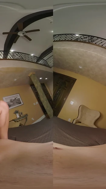 Iconic moment from "BaDoinkVR Watching Your GF Isa Bella Gyrate And Shake Her Ass In Front Of You Is Driving You Wild"