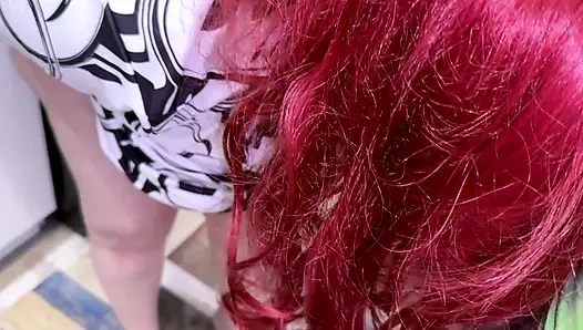 Hot mature stepmom with big tits and thick ass got cock in mouth and anal