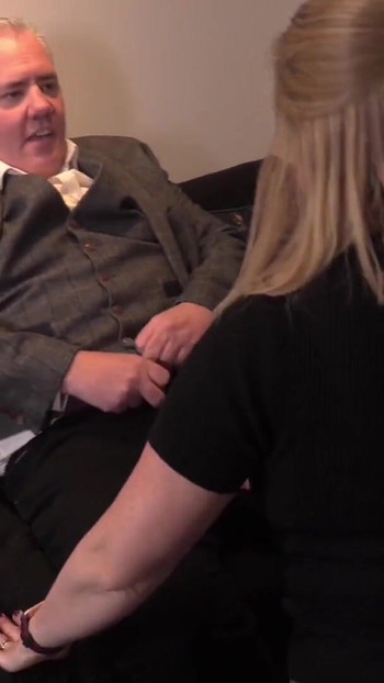 Iconic moment from "Interview for Marie"
