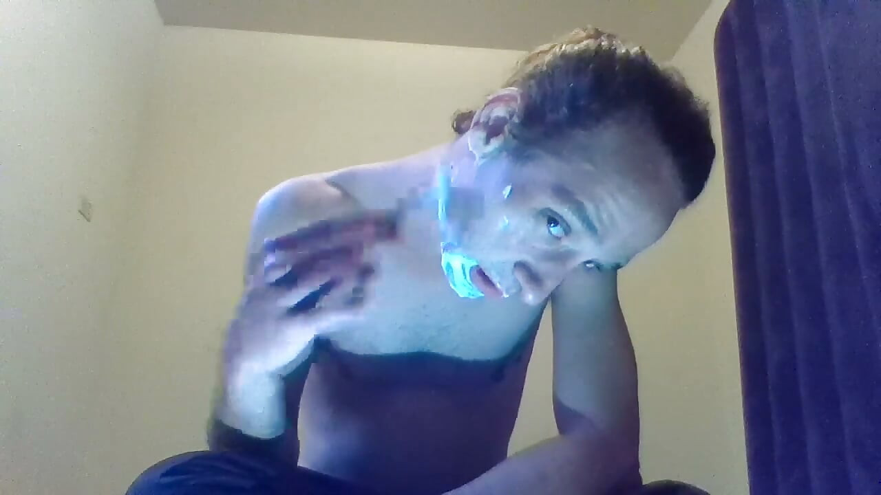 Transgirl Shaving Her Face