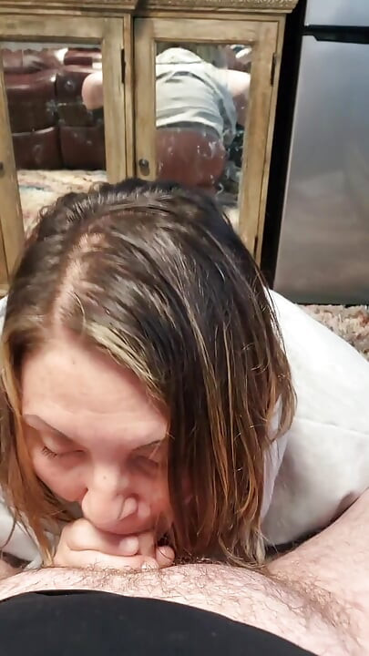 Works so hard for the cum beautiful passionate sexy milf loves cum and cumming cums again and again sucking his cock so good