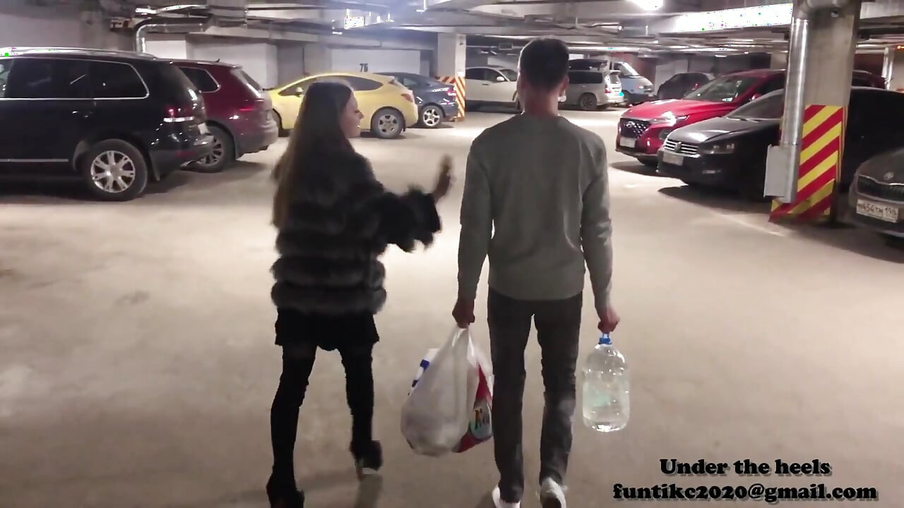 Karina in the Parking