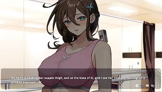 Hentai oyunu - evli kadın baştan çıkarıcı dans uygulaması tutkuya yol açıyor - v-lover