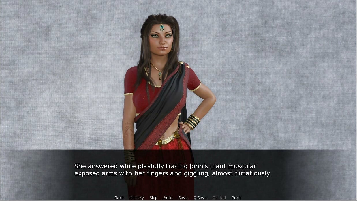 Desi MILF Seduction - Gameplay - Roleplay - Saree Wearing Stepmom Fucked by Stepson Bully