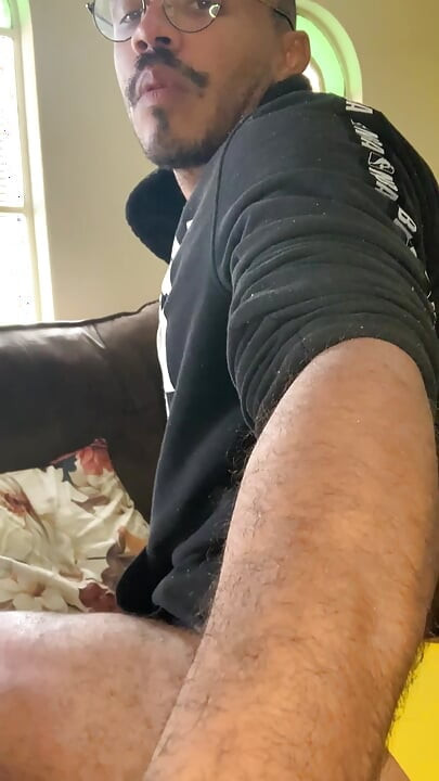 Black man showing off his gorgeous hole