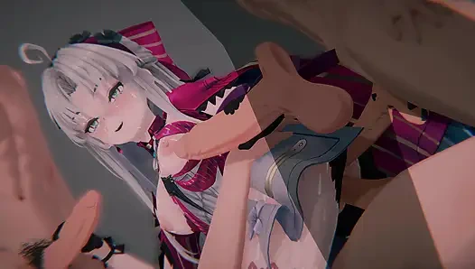 =Wuthering Waves= "СКАНДАЛ МАФИИ": анал, связанная наследница, сэндвичи в видео от первого лица и двойное (4K)