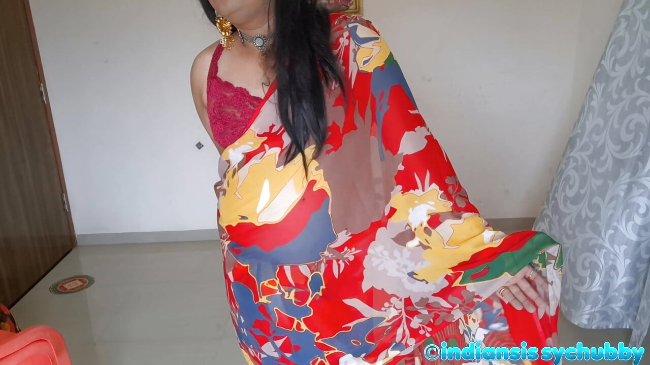Red Saree Fun MILF Cougar Hotwife