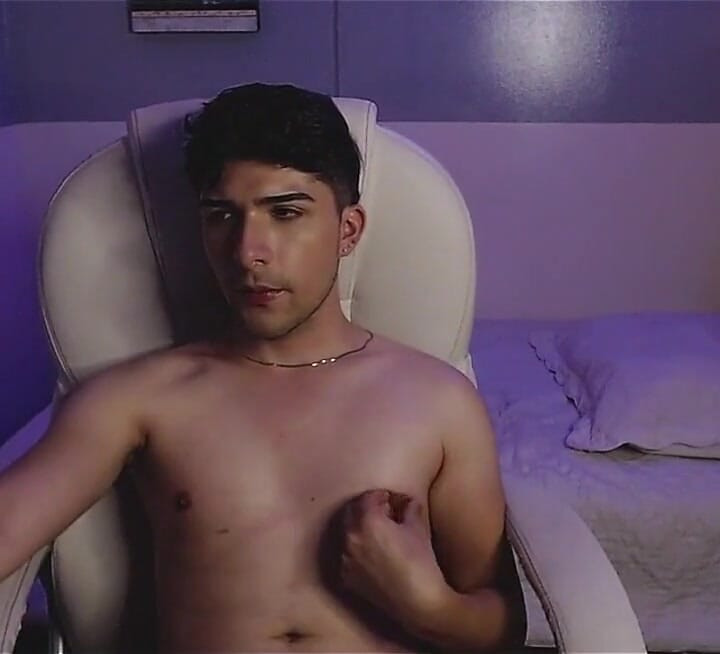 Masturbating and Cumming on Webcam While Meeting Random People Around the World