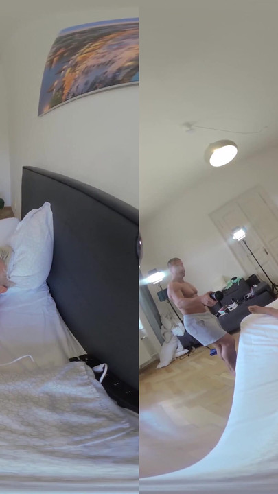 Epic moment from "Katarina Rina - Submissive College Sorority Girl First Threesome - Vr Part One Behind The Scenes"