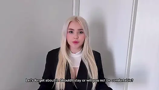 Sexy Lehrerin wird vollgespritzt!