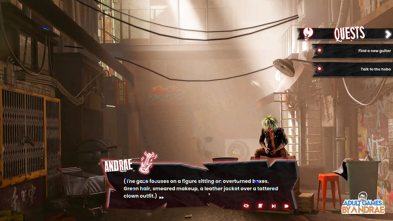 Sex, Sin & Rock'n'roll Gameplay Part 1 - Van Crash, Motel Stop & a Strange New Beginning