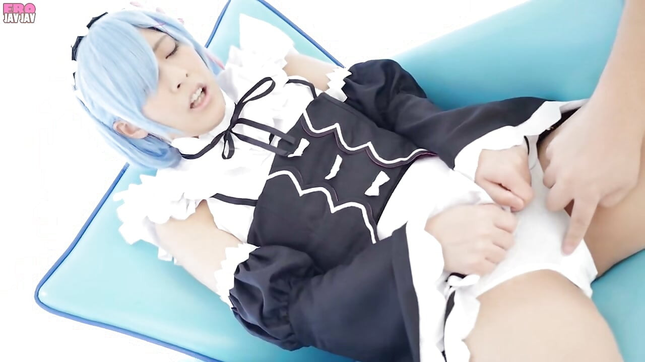 Japanese Anime Cosplay Rem -