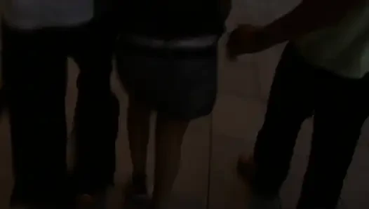 Girl cucking her man