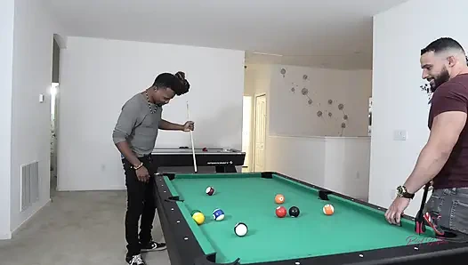 Swinger Pool Table Threesome