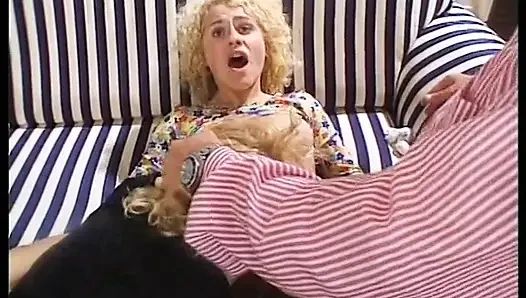 Two stepsisters share everything, included a big cock in the ass!
