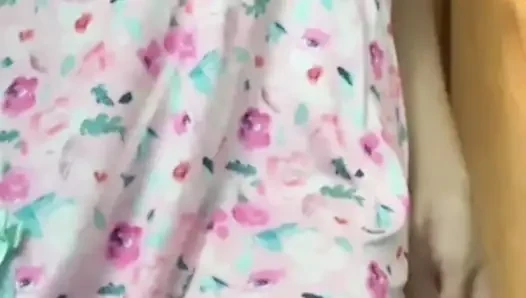 TEEN 18 IN PAJAMAS. Masturbation