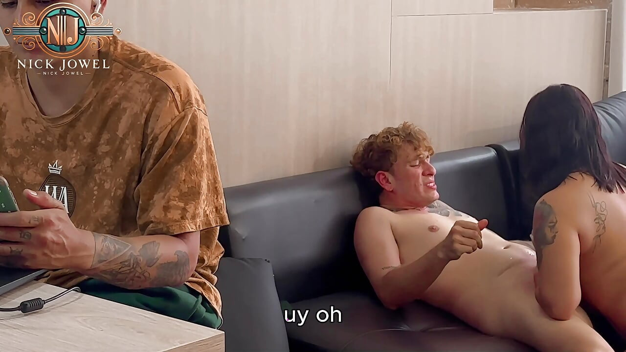 I Fuck My Friend's Wife While He Works on the Computer