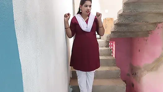 Desi indian college couple outdoor sex video