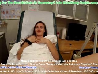 L'examen gynécologique de $ clov Donna Leigh du point de vue du docteur Tampa