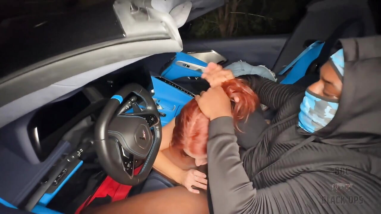 BBC Public Suck and Fuck in His Car!