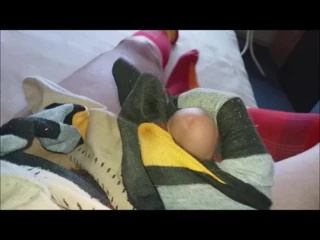 sockswank ile davids yıpranmış ve boşalmak dolu çorap