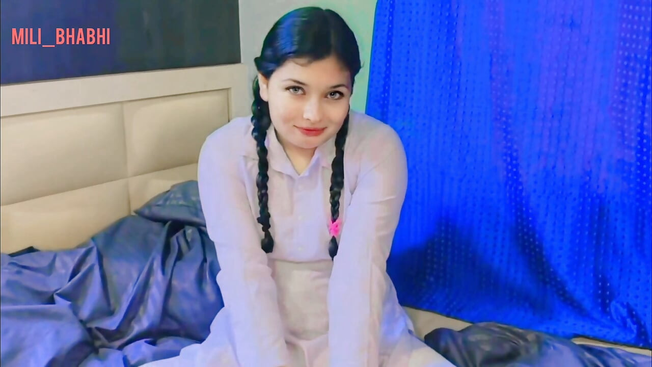 Desi Beautiful School girl with boyfriend xxxx MMS, indian desi Village girl tight Pussy Fuck Hindi audio